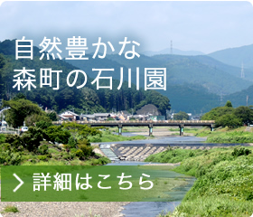 自然豊かな森町の石川園