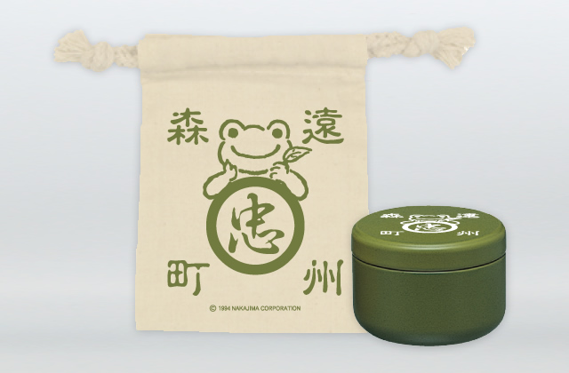 かえるのピクルス×石川園 ティーバッグ缶(巾着袋入)緑茶
