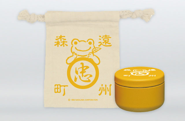 かえるのピクルス×石川園 ティーバッグ缶(巾着袋入)ゆず茶