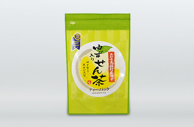 ゆず入り煎茶ブレンドカップ用ティーバッグ