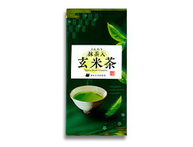 ふんわり抹茶入り玄米茶(リーフタイプ)