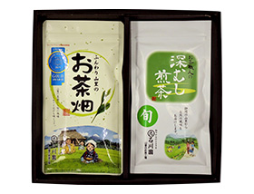 【G817】お茶畑・深蒸し煎茶(旬)各100g平袋・箱入