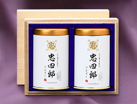 【G897】忠四郎ひとすじセット 2缶・桐箱入
