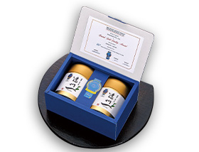 【G834】静岡 匠の茶「遠州一」化粧缶×2・箱入